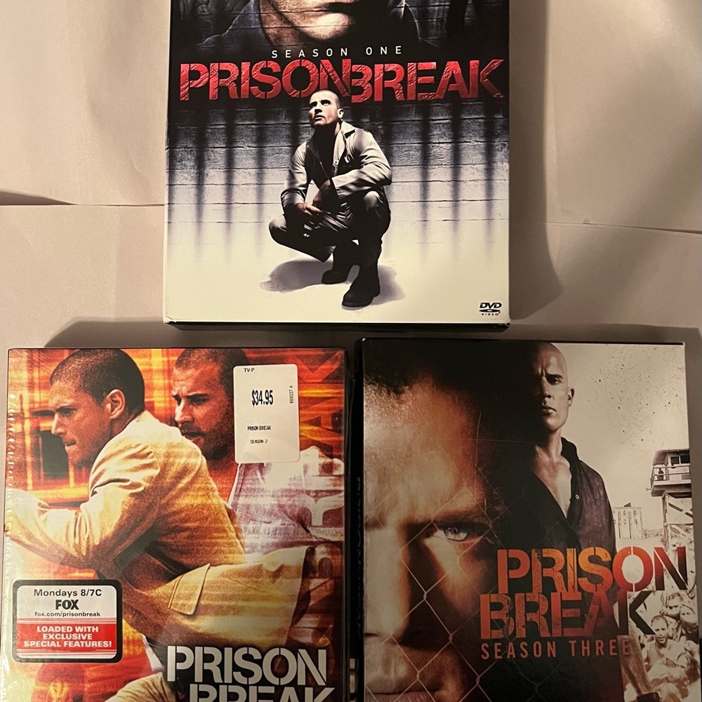 Prison Break Seasons 1, 2, 3